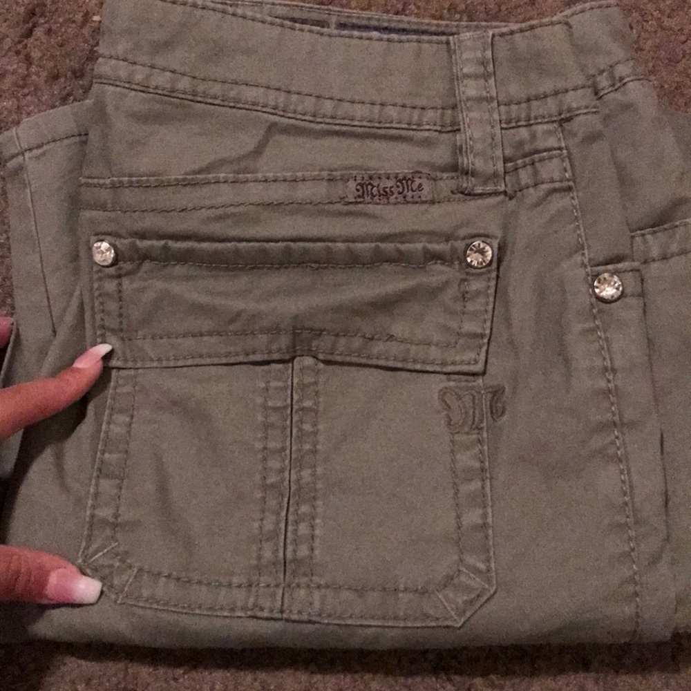 Super cute olive green miss me~ authentic